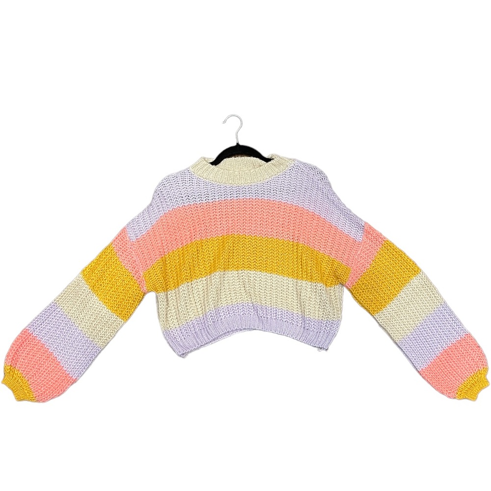 Beginning Boutique Color block sweater - S